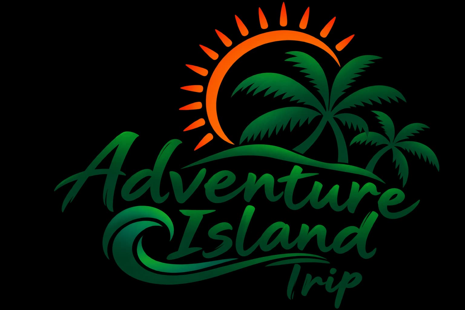 Adventure Island Trip Logo